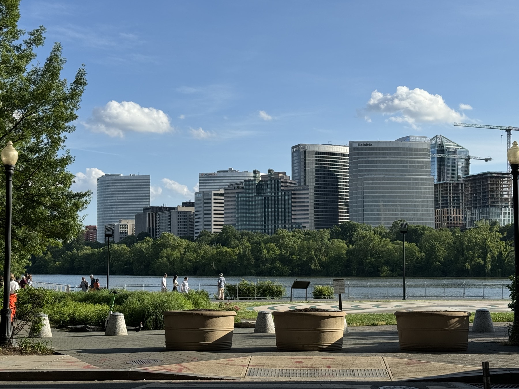 View of the Potomac River from Georgetown, DC