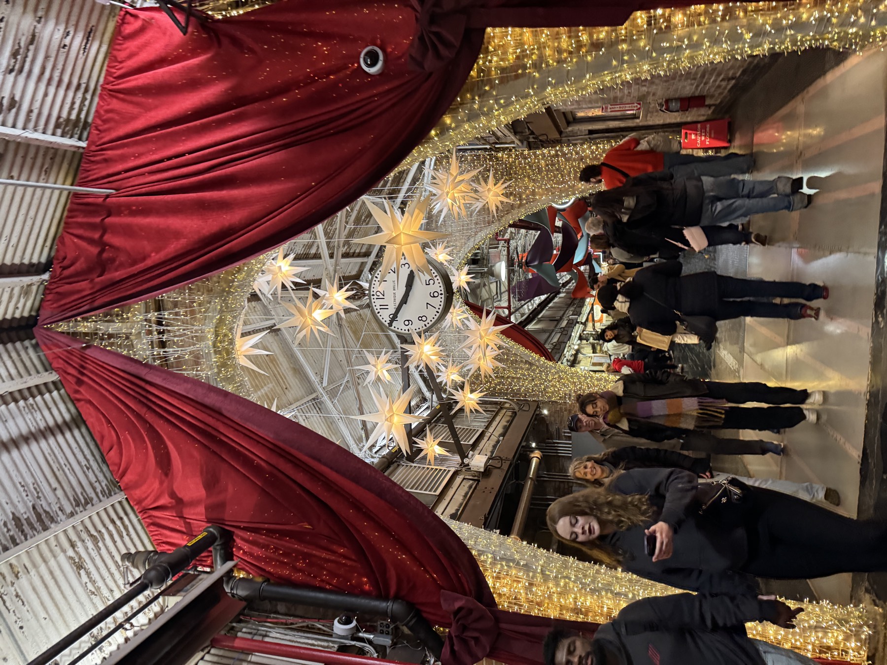 A Christmas-y Chelsea Market in NYC