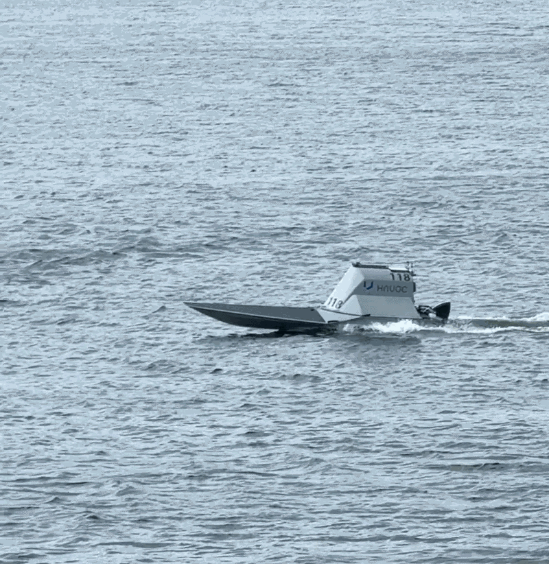 HavocAI vessel in motion